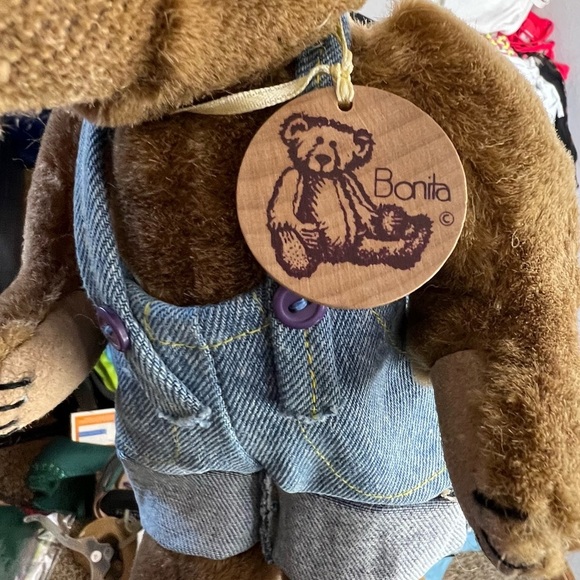 Vintage Applause Bonita L Warrington Bear‎ nwt - Picture 5 of 6